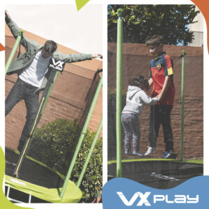 Cama elastica 210 cm VX Play con red de seguridad - Imagen 7