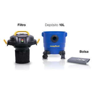 Aspiradora Goodyear 10 litros GY10VC - Imagen 13