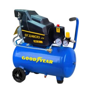 Compresor De Aire Goodyear 24 Litros Gy224d 8 Bar - Imagen 1