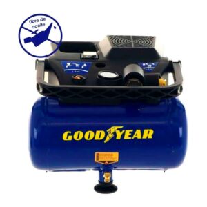 Compresor De Aire Goodyear 6 Litros GY166PK3 8 Bar - Imagen 3