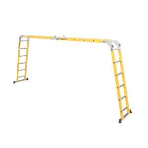 Escalera Fibra de Vidrio Stanley AYFL406 24 ESC Dieléctrica Articulada 4x6 - Imagen 7