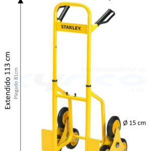Carro de Acero Stanley FT521 Plegable 120 KG - Imagen 2