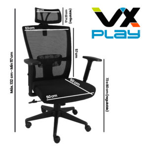 Silla de oficina VX Play Albert - Imagen 4
