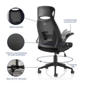 Silla de oficina ergonómica VX Play Luca - Imagen 8