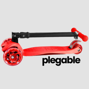 Monopatin Scooter M9 3 Ruedas Con Luces Plegable - Imagen 17