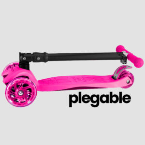 Monopatin Scooter M9 3 Ruedas Con Luces Plegable - Imagen 20