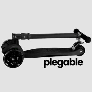 Monopatin Scooter M9 3 Ruedas Con Luces Plegable - Imagen 14