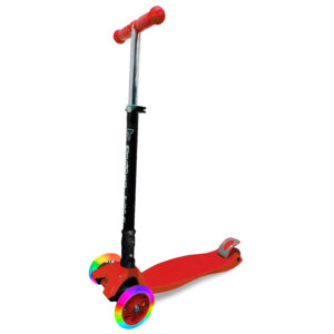Monopatin Scooter M9 3 Ruedas Con Luces Plegable - Imagen 3