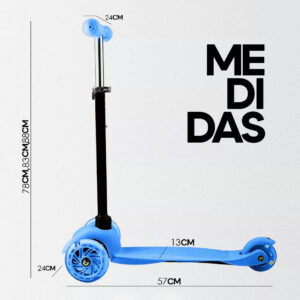 Monopatin Scooter M7 4 Ruedas Con Luces Desmontable - Imagen 18