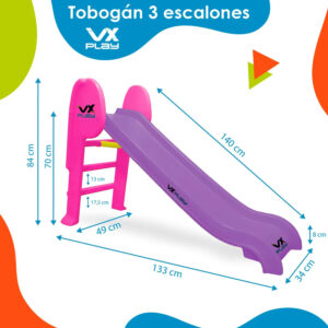 Tobogan Plegable 3 escalones VX Play NRA-203s Industria Nacional - Imagen 31