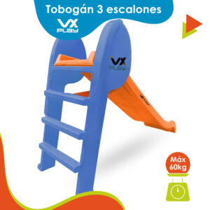 Tobogan Plegable 3 escalones para Pileta VX Play NRA-203-AGUA Industria Nacional - Imagen 3