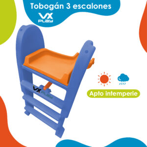 Tobogan Plegable 3 escalones para Pileta VX Play NRA-203-AGUA Industria Nacional - Imagen 5