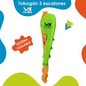 Tobogan Plegable 3 escalones para Pileta VX Play NRA-203-AGUA Industria Nacional - Imagen 11