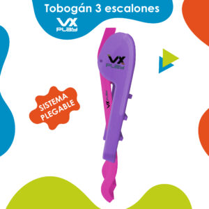 Tobogan Plegable 3 escalones para Pileta VX Play NRA-203-AGUA Industria Nacional - Imagen 18