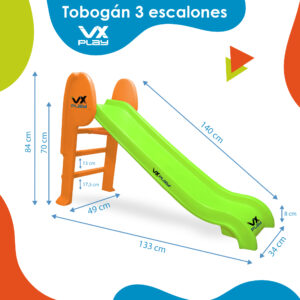Tobogan Plegable 3 escalones VX Play NRA-203s Industria Nacional - Imagen 41