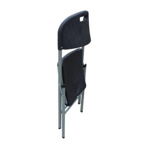 Set x 4 SILLA PLEGABLE VX Play reforzada premium 4 UNIDADES Negro - Imagen 7