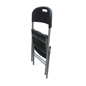 Set x 4 SILLA PLEGABLE VX Play reforzada premium 4 UNIDADES Negro - Imagen 6