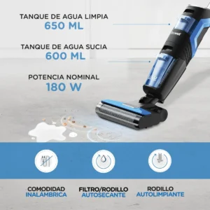 Aspiradora Trapeadora Secadora 3 En 1 Inalámbrica Lulu Ma01 Ecowell - Imagen 10