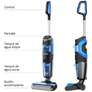 Aspiradora Trapeadora Secadora 3 En 1 Inalámbrica Lulu Ma01 Ecowell - Imagen 1