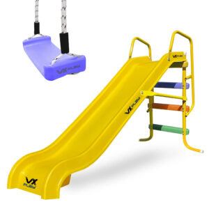 Combo Tobogan 3 Escalones + Hamaca Columpio Tabla Vxplay - Imagen 54