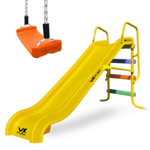 Combo Tobogan 3 Escalones + Hamaca Columpio Tabla Vxplay - Imagen 53