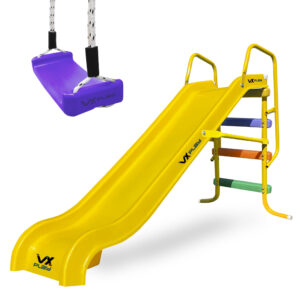 Combo Tobogan 3 Escalones + Hamaca Columpio Tabla Vxplay - Imagen 49