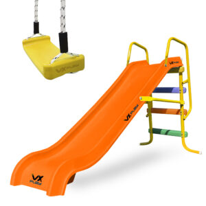Combo Tobogan 3 Escalones + Hamaca Columpio Tabla Vxplay - Imagen 38