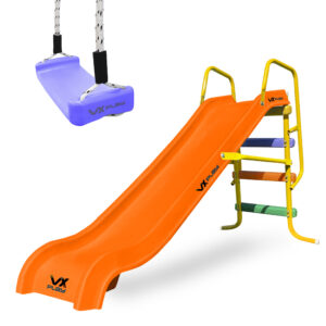Combo Tobogan 3 Escalones + Hamaca Columpio Tabla Vxplay - Imagen 36