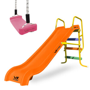 Combo Tobogan 3 Escalones + Hamaca Columpio Tabla Vxplay - Imagen 33