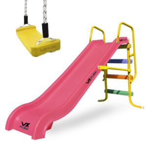 Combo Tobogan 3 Escalones + Hamaca Columpio Tabla Vxplay - Imagen 25
