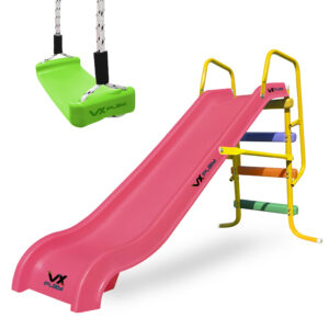 Combo Tobogan 3 Escalones + Hamaca Columpio Tabla Vxplay - Imagen 24