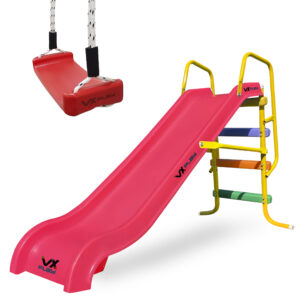 Combo Tobogan 3 Escalones + Hamaca Columpio Tabla Vxplay - Imagen 21