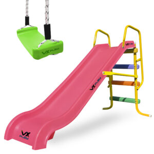Combo Tobogan 3 Escalones + Hamaca Columpio Tabla Vxplay - Imagen 15