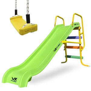 Combo Tobogan 3 Escalones + Hamaca Columpio Tabla Vxplay - Imagen 9