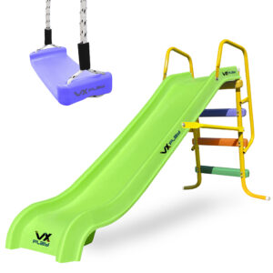Combo Tobogan 3 Escalones + Hamaca Columpio Tabla Vxplay - Imagen 7
