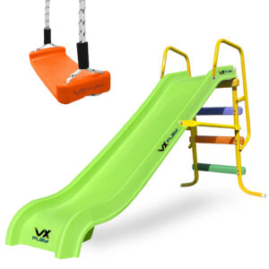 Combo Tobogan 3 Escalones + Hamaca Columpio Tabla Vxplay - Imagen 6