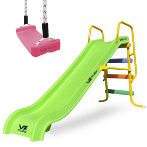 Combo Tobogan 3 Escalones + Hamaca Columpio Tabla Vxplay - Imagen 4