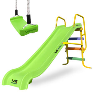 Combo Tobogan 3 Escalones + Hamaca Columpio Tabla Vxplay - Imagen 3