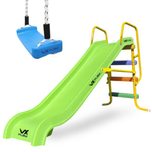 Combo Tobogan 3 Escalones + Hamaca Columpio Tabla Vxplay - Imagen 8