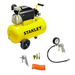 Compresor De Aire Stanley 24l 2hp 1500w 230v + Kit Acc - Imagen 5