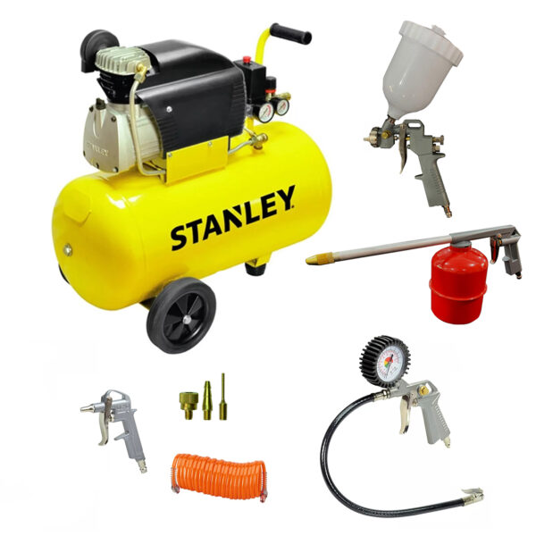 STANLEY_Compresor_24L_2HP_KIT_8_piezas