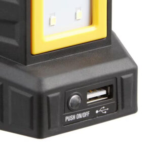 Luz Barra Led Stanley 500 Lúmenes Recargable Y Cargador Usb - Imagen 5