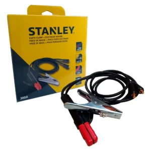 Pinza De Masa + Pinza Porta Electrodos Soldar Stanley - Imagen 3