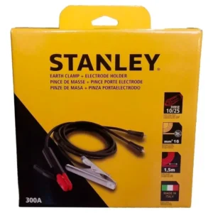 Pinza De Masa + Pinza Porta Electrodos Soldar Stanley - Imagen 4