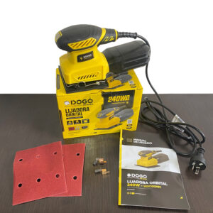 Lijadora Orbital Dogo 240w Amarillo Y Negro 50 Hz - Imagen 3