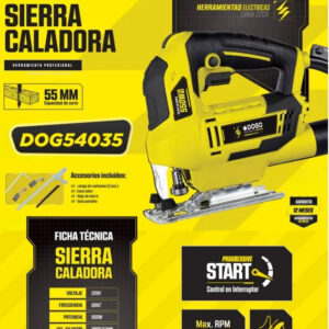 Sierra Caladora Dogo 55mm 550w - Imagen 7