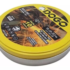 Discos De Corte Dogo X10 Dog04651 115 X 1 X 22,2 Mm - Imagen 3