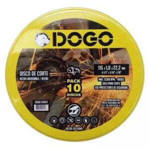 Discos De Corte Dogo X10 Dog04651 115 X 1 X 22,2 Mm - Imagen 4