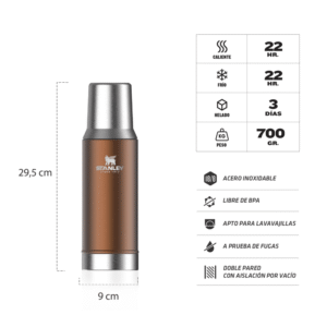 Termo Stanley Mate System Original Classic 800ml - Imagen 16