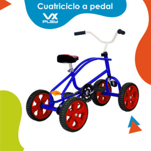 Cuatriciclo ruedas macizas con goma. Antivuelco - Imagen 3